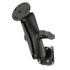 RAM-101-225B2U:RAM-101-225B2U_1:RAM® Drill-Down Dashboard Mount with Backing Plate - C Size Medium