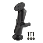 RAM-101-G4:RAM-101-G4_1:RAM® Double Ball Mount with Garmin Fishfinder #8-32 Hardware
