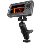 RAM-101-LO12:RAM-101-LO12_1:RAM® Double Ball Mount for Lowrance Eagle 4 & 5, Hook² & Reveal 5