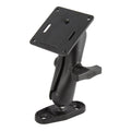 RAM-101-RAY1U:RAM-101-RAY1U_1:RAM® Double Ball Mount with 75x75mm VESA Plate and 2-Hole Base