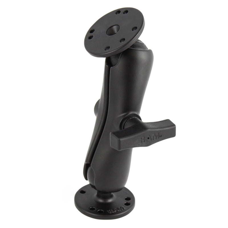 RAM-101-RYM1:RAM-101-RYM1_1:RAM® Double Ball Mount for Raymarine Dragonfly Series