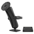 RAM-101-SAE1:RAM-101-SAE1_1:RAM® Double Ball Mount - Aluminum Backing Plate Medium