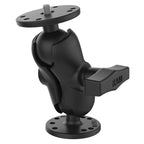 RAM-101AU-B:RAM-101AU-B_1:RAM® Double Ball Mount with 1/4"-20 Male Thread - C Size Short