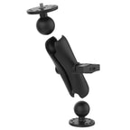 RAM-101AU:RAM-101AU_1:RAM® Double Ball Mount with 1/4"-20 Male Thread - C Size Medium