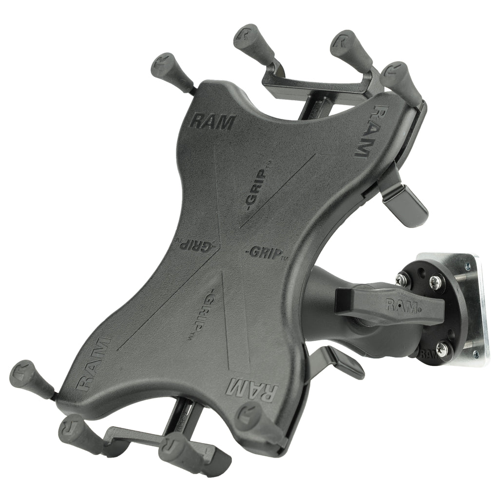 RAM-101B2-UN9U:RAM-101B2-UN9U_1:RAM® X-Grip® Dashboard Mount with Backing Plate for 9"-11" Tablets
