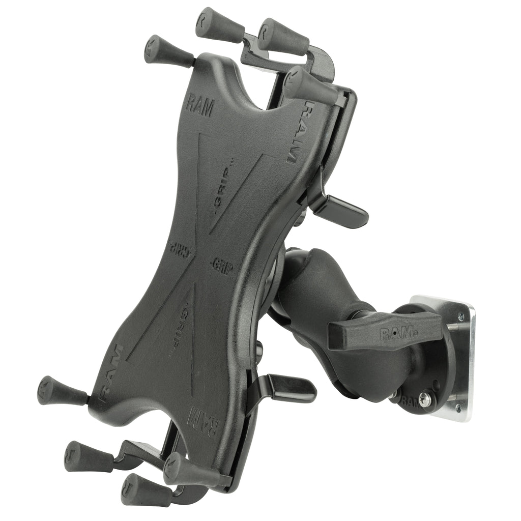 RAM-101B2-UN9U:RAM-101B2-UN9U_1:RAM® X-Grip® Dashboard Mount with Backing Plate for 9"-11" Tablets