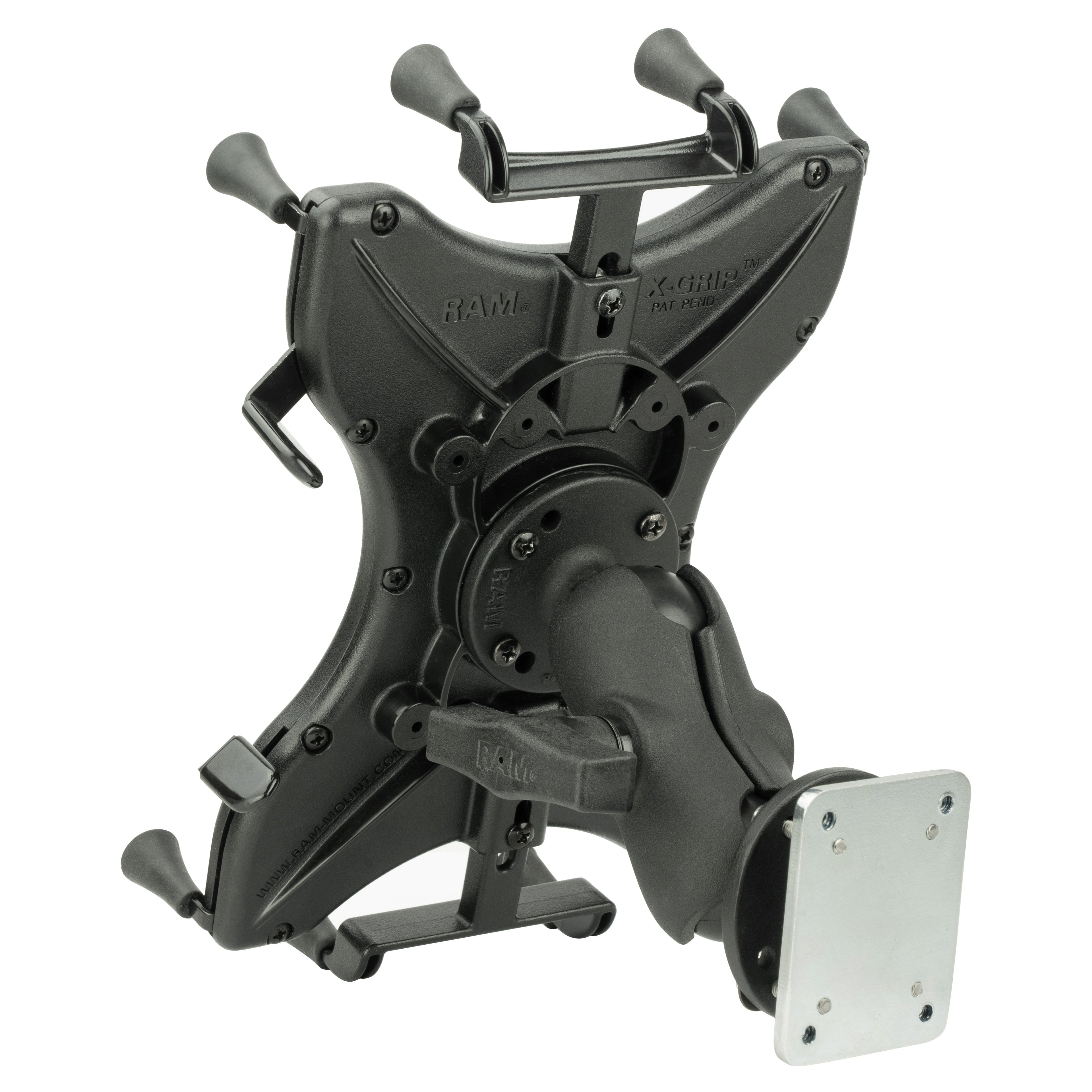 RAM-101B2-UN9U:RAM-101B2-UN9U_1:RAM® X-Grip® Dashboard Mount with Backing Plate for 9"-11" Tablets