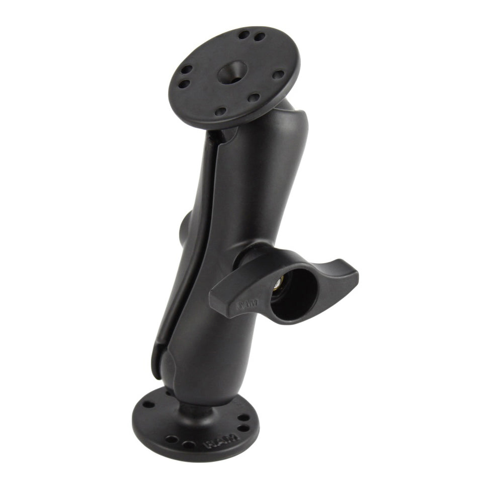 RAM-101MU:RAM-101MU_1:RAM® Double Ball Mount with Metal Knob - C Size Medium