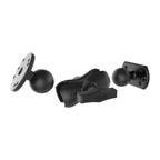 RAM-101U-B-CRO1:RAM-101U-B-CRO1_1:RAM® Universal Double Ball Mount for Crown Work Assist® - Short