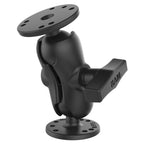 RAM-101U-B:RAM-101U-B_1:RAM® Universal Double Ball Mount with Two Round Plates - C Size Short