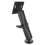 RAM-101U-D-2461:RAM-101U-D-2461_1:RAM® Double Ball Mount with 75x75mm VESA Plate - C Size Long