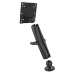 RAM-101U-D-246:RAM-101U-D-246_1:RAM® Double Ball Mount with 100x100mm VESA Plate - C Size Long