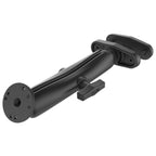 RAM-101U-D-247-3:RAM-101U-D-247-3_1:RAM® 3" Square Post Clamp Mount with Round AMPS Plate - Long Arm