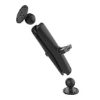 RAM-101U-D:RAM-101U-D_1:RAM® Double Ball Mount with Two Round Plates - C Size Long