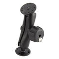 RAM-101U-L:RAM-101U-L_1:RAM® Double Ball Mount with Key Lock Knob - C Size Medium
