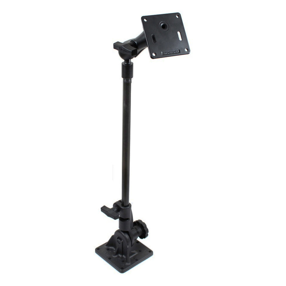 RAM-101U-UK3:RAM-101U-UK3_1:RAM® Pedestal Mount with 18" Pipe and 75x75mm VESA Plate