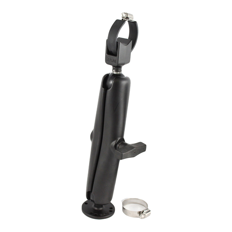 RAM-108-DU:RAM-108-DU_1:RAM® Trolling Motor Stabilizer with Strap Hose Clamp - Long