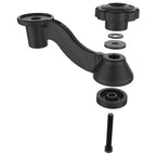RAM-109-1APU:RAM-109-1APU_1:RAM® 6" Curved Swing Arm for Horizontal/Vertical Mounts