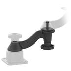 RAM-109-1AU:RAM-109-1AU_1:RAM® 6" Curved Extension Swing Arm for Horizontal/Vertical Mounts
