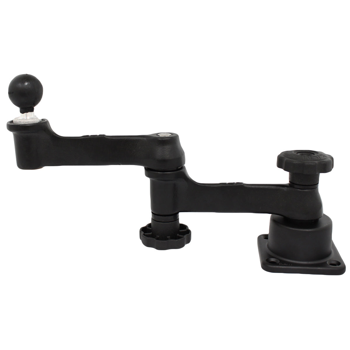 RAM-109H-1BU:RAM-109H-1BU_1:RAM® Horizontal 12" Swing Arm Mount with Ball