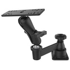 RAM-109H-2U:RAM-109H-2U_1:RAM® Horizontal Swing Arm with Double Ball Mount