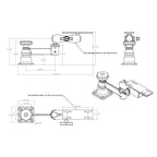 RAM-109H-2U:RAM-109H-2U_1:RAM® Horizontal Swing Arm with Double Ball Mount
