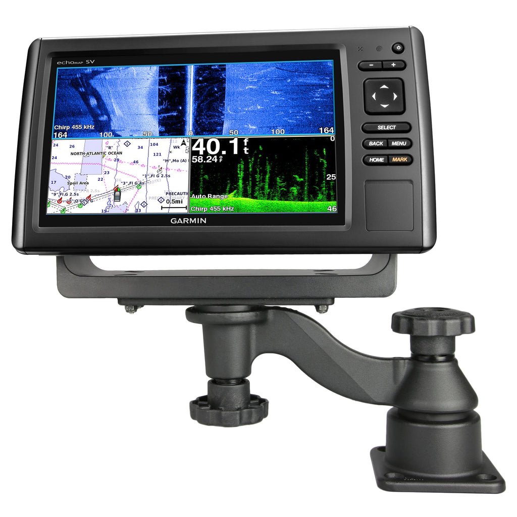 RAM-109HU:RAM-109HU_1:RAM® Horizontal 6" Swing Arm Mount for Fishfinders & Plotters