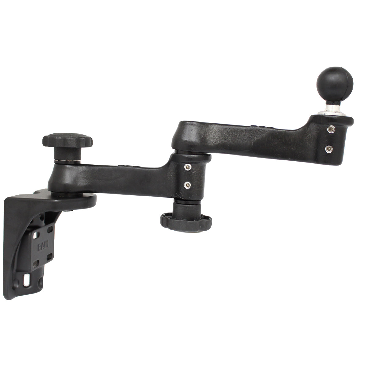 RAM-109V-1BU:RAM-109V-1BU_1:RAM® Vertical 12" Swing Arm Mount with Ball