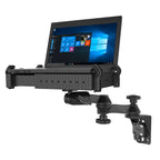 RAM-109V-234U:RAM-109V-234U_1:RAM® Tough-Tray™ Laptop Holder with Vertical Swing Arm Mount