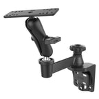 RAM-109V-2U:RAM-109V-2U_1:RAM® Vertical Swing Arm with Double Ball Mount