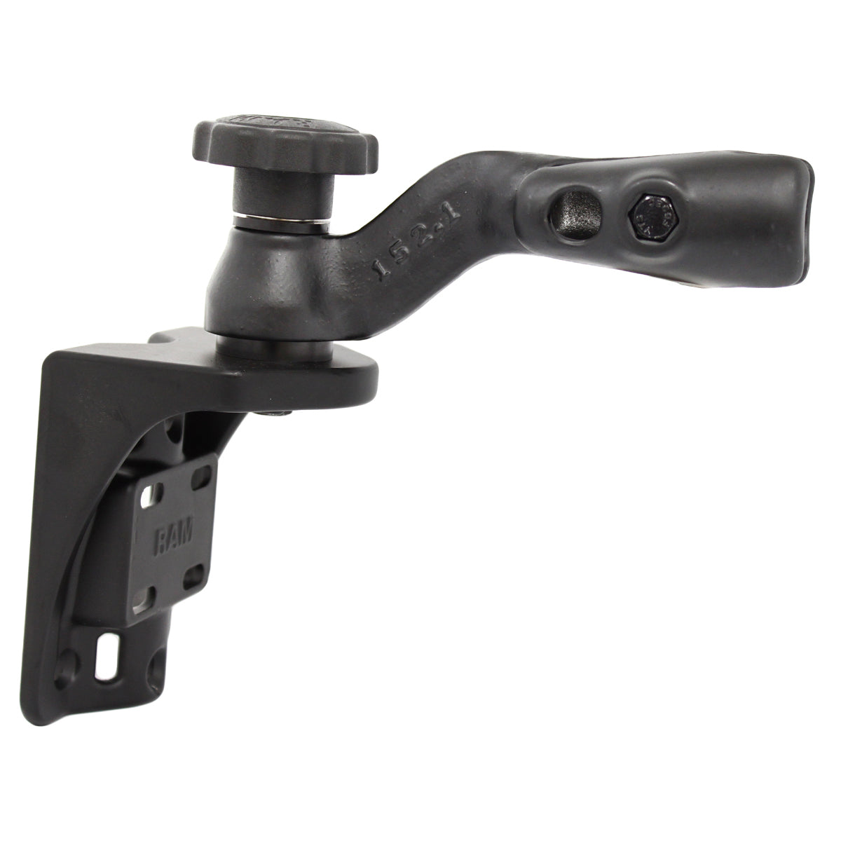 RAM-109V-4U:RAM-109V-4U_1:RAM® Vertical 6" Swing Arm Mount with Fixed Socket Arm
