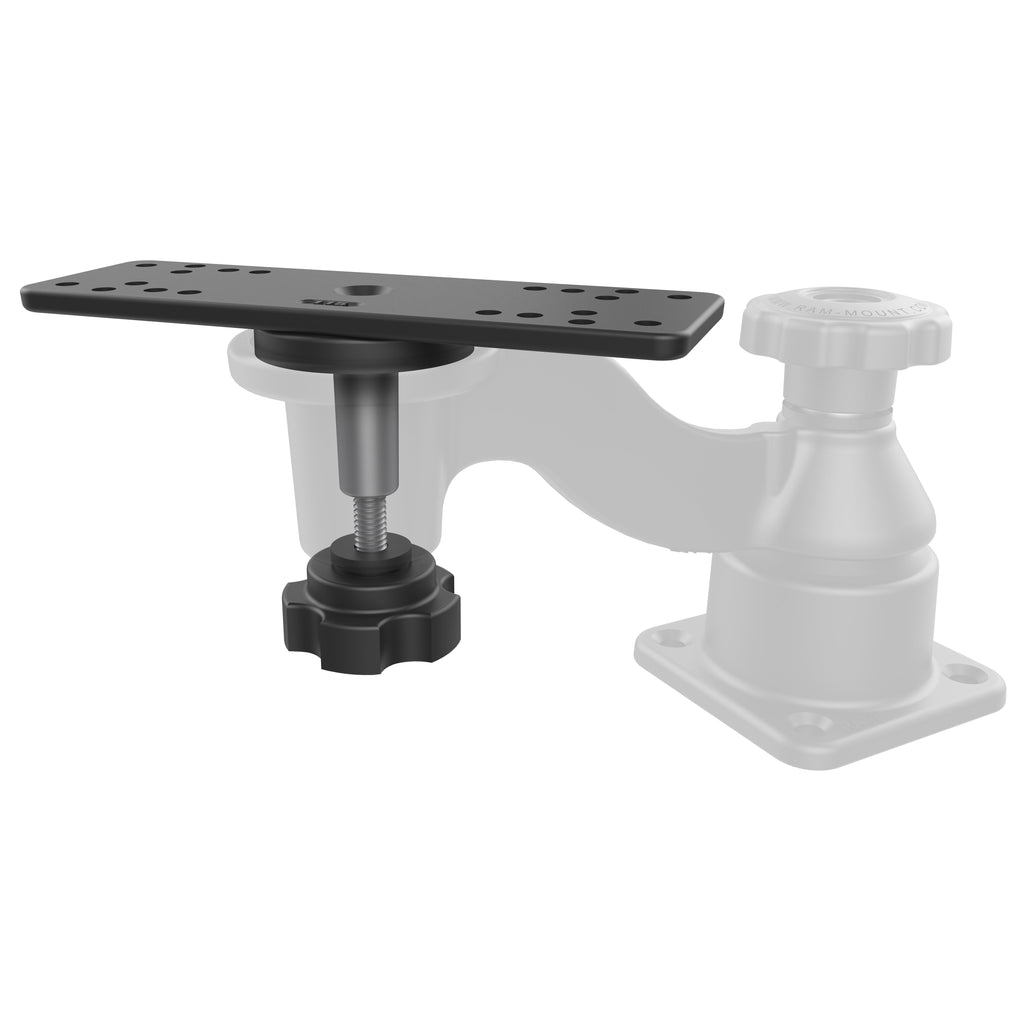 RAM-111BTU:RAM-111BTU_1:RAM® Rectangular Plate Adapter for Swing Arm Mounts