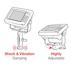 RAM-111U:RAM-111U_1:RAM® Drill-Down Marine Electronic Mount