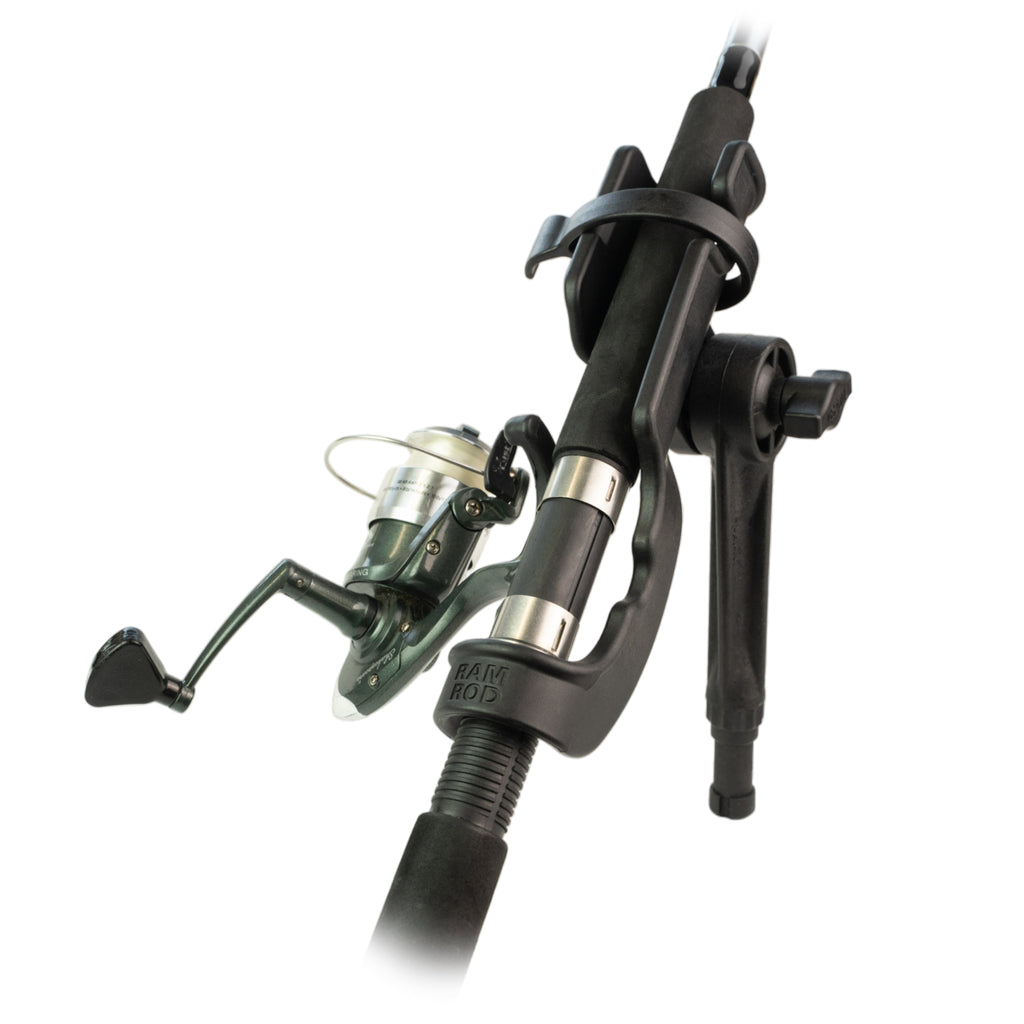 RAM-114-NBU:RAM-114-NBU_1:RAM ROD® Fishing Rod Holder with 6" Spline Post