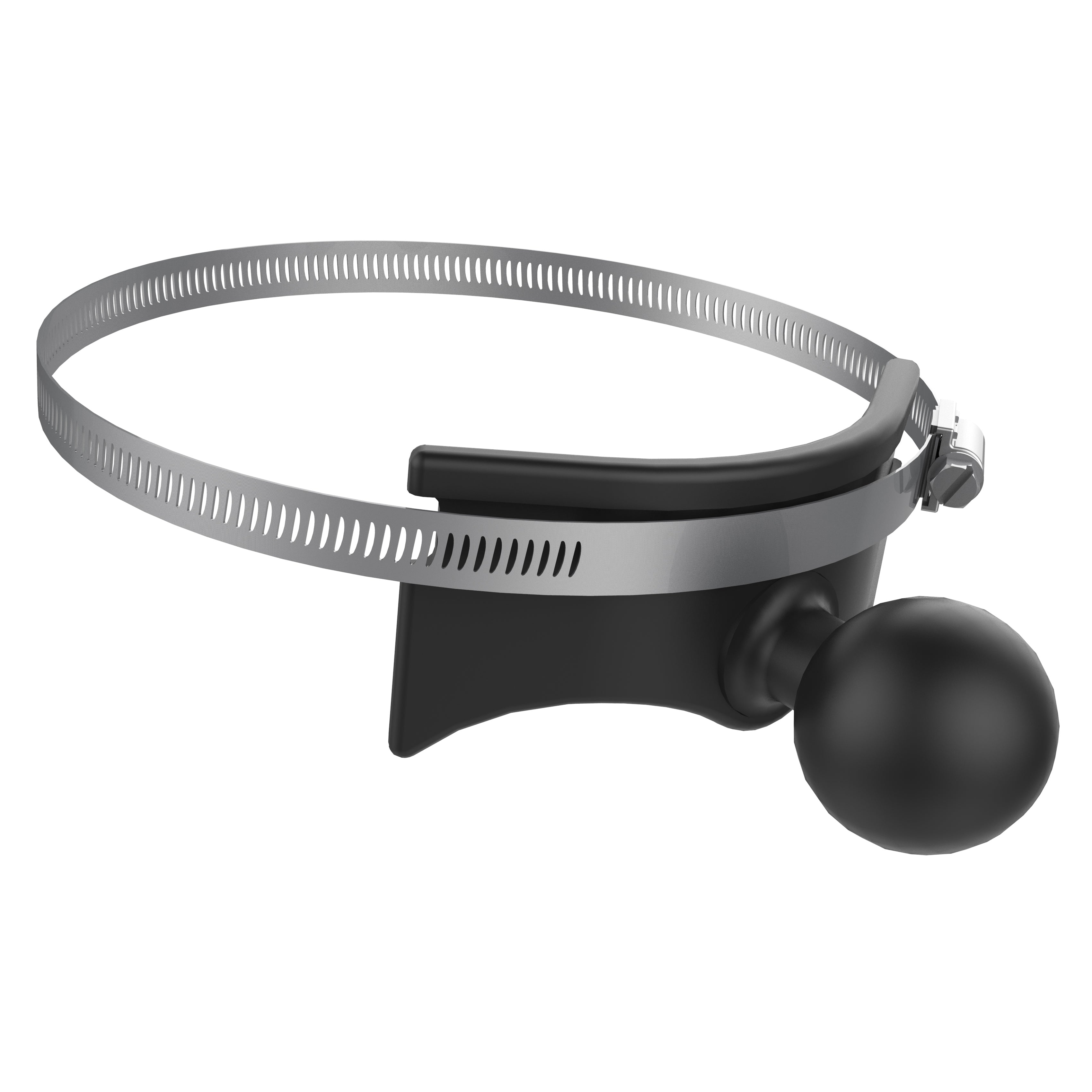 RAM-118BU:RAM-118BU_1:RAM® Saddle Strap Ball Base for Lanterns and Large Posts