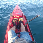 RAM-119-23U:RAM-119-23U_1:RAM® Tube™ Fishing Rod Holder with Rectangular Ball Base