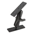 RAM-133AU:RAM-133AU_1:RAM® Double Ball Mount with Two Marine Electronic Plates
