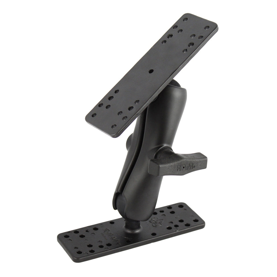 RAM-133AU:RAM-133AU_1:RAM® Double Ball Mount with Two Marine Electronic Plates