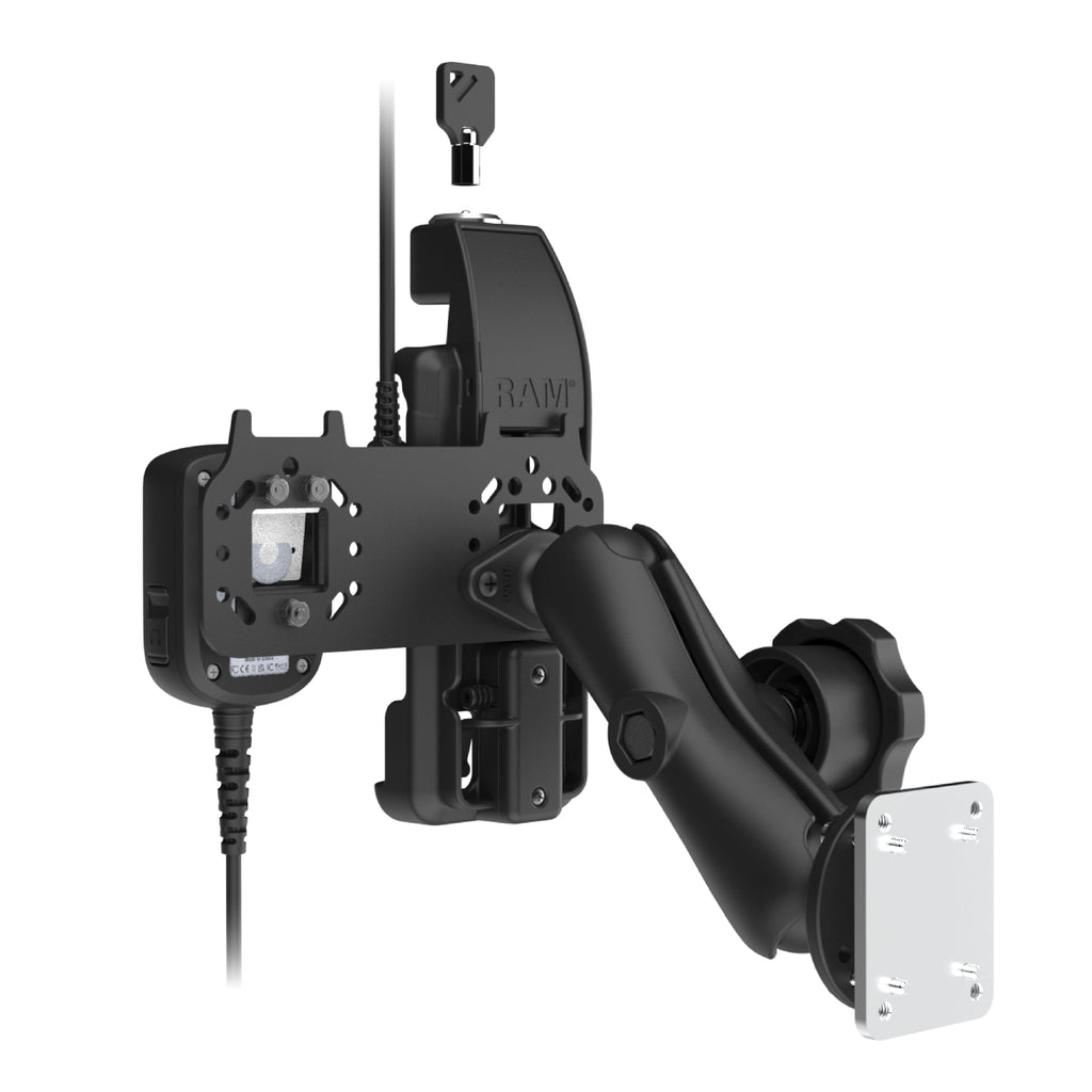 RAM-138-S-SNM3PL-V7B1-1U:RAM-138-S-SNM3PL-V7B1-1U_1:RAM® PTT Speaker & Hardwire Bundle for Sonim XP5plus
