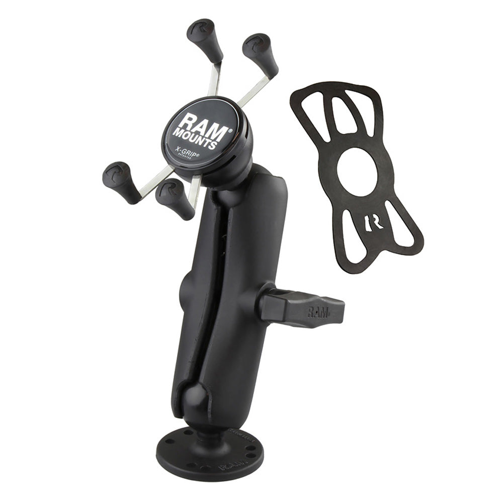 RAM-138-UN7U:RAM-138-UN7U_1:RAM® X-Grip® Phone Holder with Flat Surface Mount