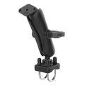 RAM-138U-235:RAM-138U-235_1:RAM® Double U-Bolt Rail Mount for Smaller Rails with Diamond Plate