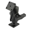 RAM-141-BU:RAM-141-BU_1:RAM® Double Ball Mount with Rectangle AMPS Plates - C Size Short