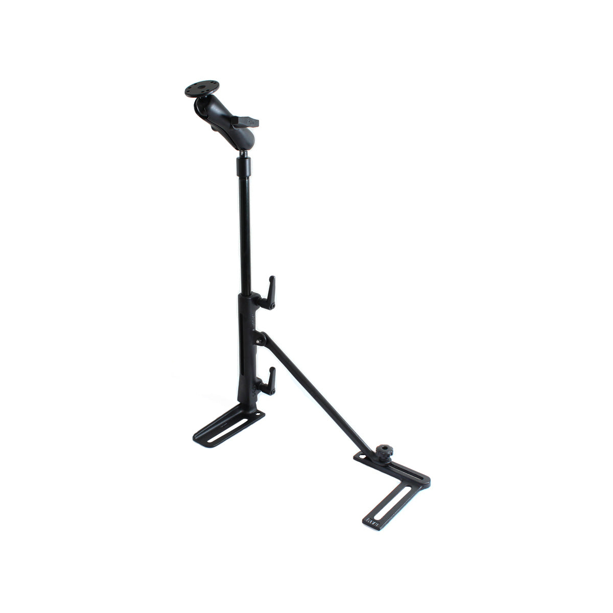 RAM-160-BU:RAM-160-BU_1:RAM® Seat Rail Mount with Double Ball Mount