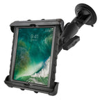 RAM-166-TAB17U:RAM-166-TAB17U_1:RAM® Tab-Tite™ Large Tablet Mount with RAM® Twist-Lock™ Suction Cup