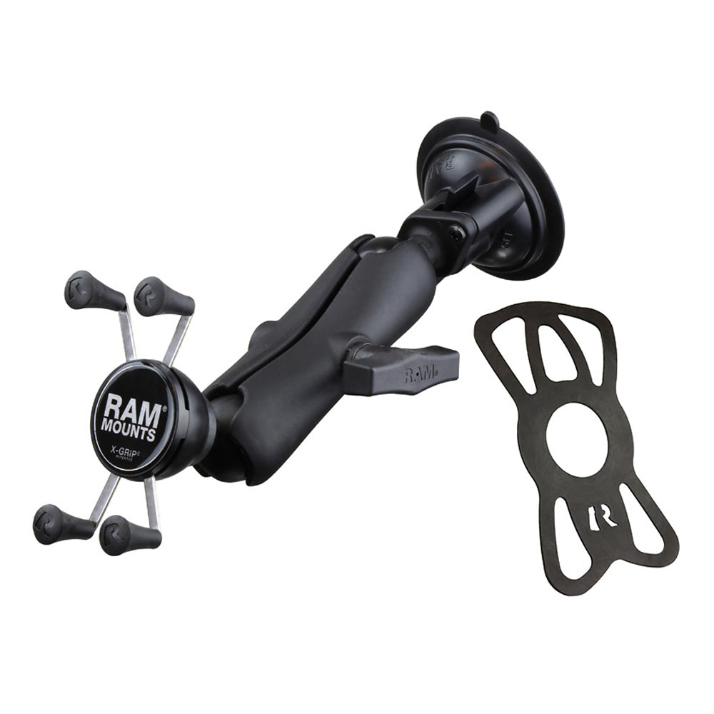 RAM-166-UN7U:RAM-166-UN7U_1:RAM® X-Grip® Phone Mount with RAM® Twist-Lock™ Suction Cup - C Size