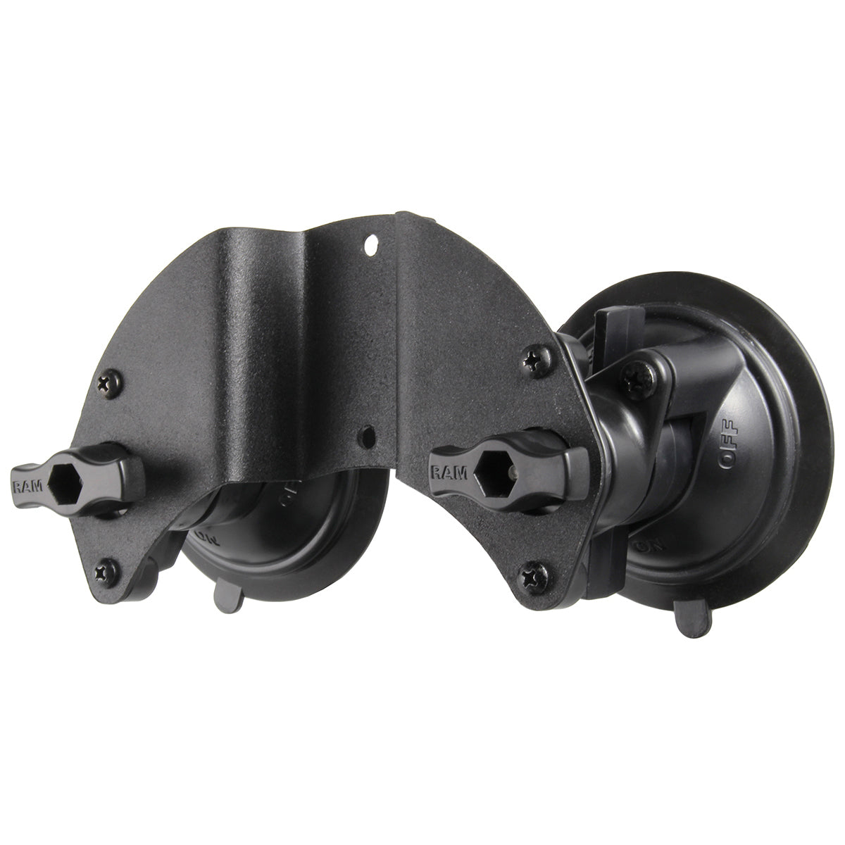 RAM-189B-PIV1U:RAM-189B-PIV1U_1:RAM® Twist-Lock™ Dual Articulating Suction Cup Base
