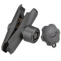 RAM-201-S-KEY5U:RAM-201-S-KEY5U_1:RAM® Double Socket Arm with RAM® Pin-Lock™ 5-Pin Security Knob