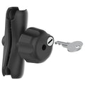 RAM-201LU:RAM-201LU_1:RAM® Double Socket Arm with Brass Key Lock Knob - C Size Medium