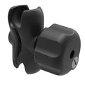 RAM-201U-BL:RAM-201U-BL_1:RAM® Double Socket Arm with Brass Key Lock Knob - C Size Short
