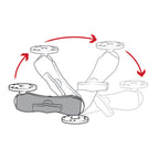 RAM-201U:RAM-201U_1:RAM® Double Socket Arm - C Size Medium
